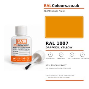 RAL 1007 Daffodil yellow Touch Up Paint