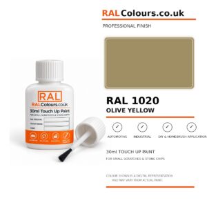 RAL 1020 Olive yellow Touch Up Paint