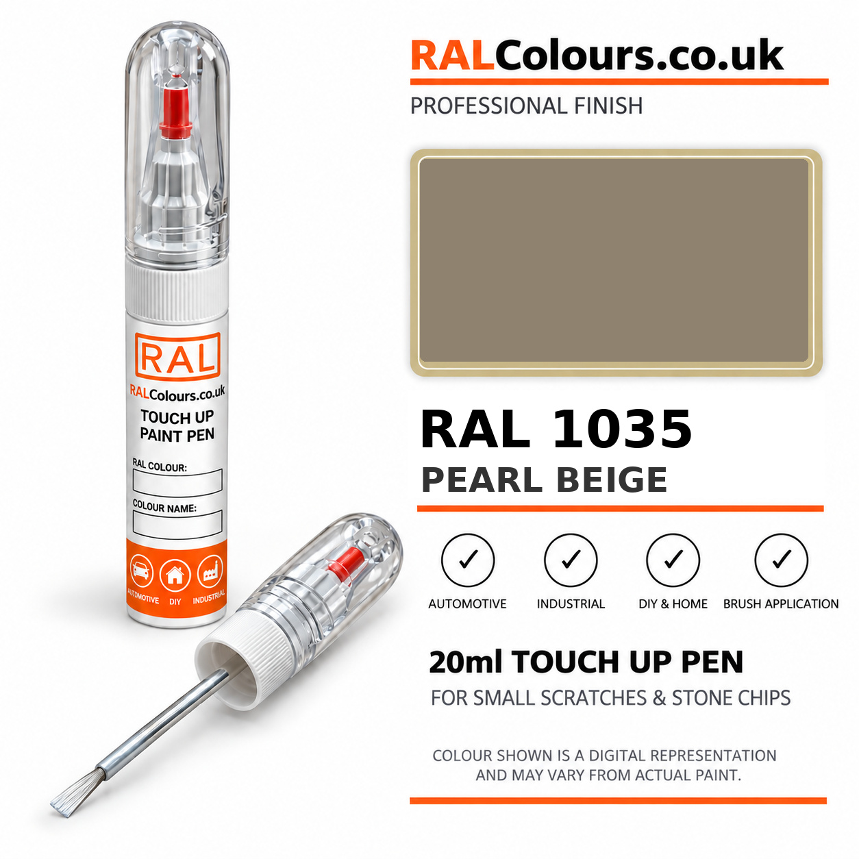 RAL 1035 Pearl beige Touch Up Pen