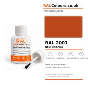 RAL 2001 Red orange Touch Up Paint