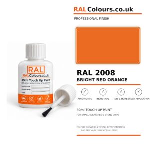 RAL 2008 Bright red orange Touch Up Paint