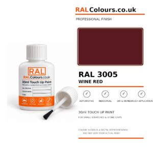 RAL 3005 Wine red Touch Up Paint