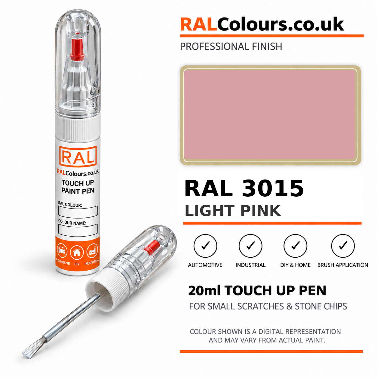 RAL 3015 Light pink Touch Up Pen
