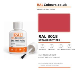 RAL 3018 Strawberry red Touch Up Paint