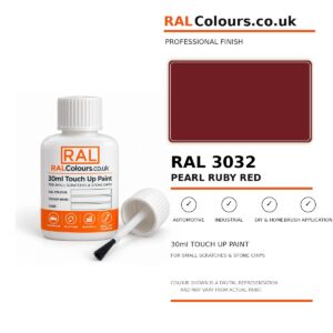 RAL 3032 Pearl ruby red Touch Up Paint