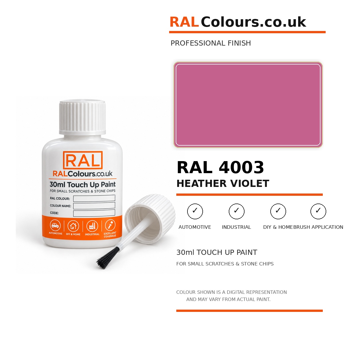 RAL 4003 Heather violet Touch Up Paint