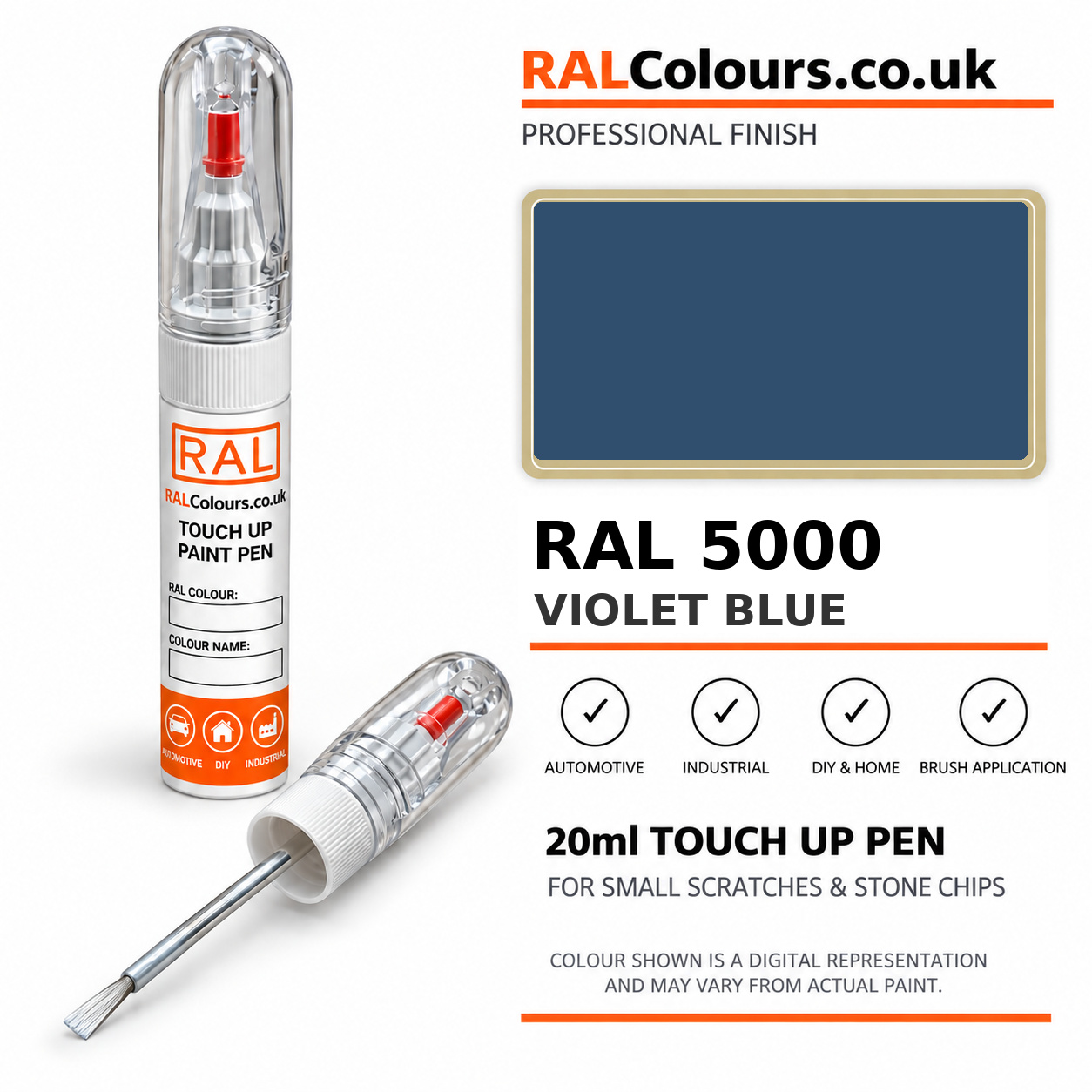 RAL 5000 Violet blue Touch Up Pen