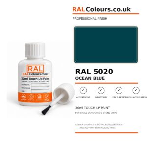 RAL 5020 Ocean blue Touch Up Paint