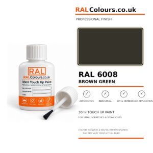 RAL 6008 Brown green Touch Up Paint