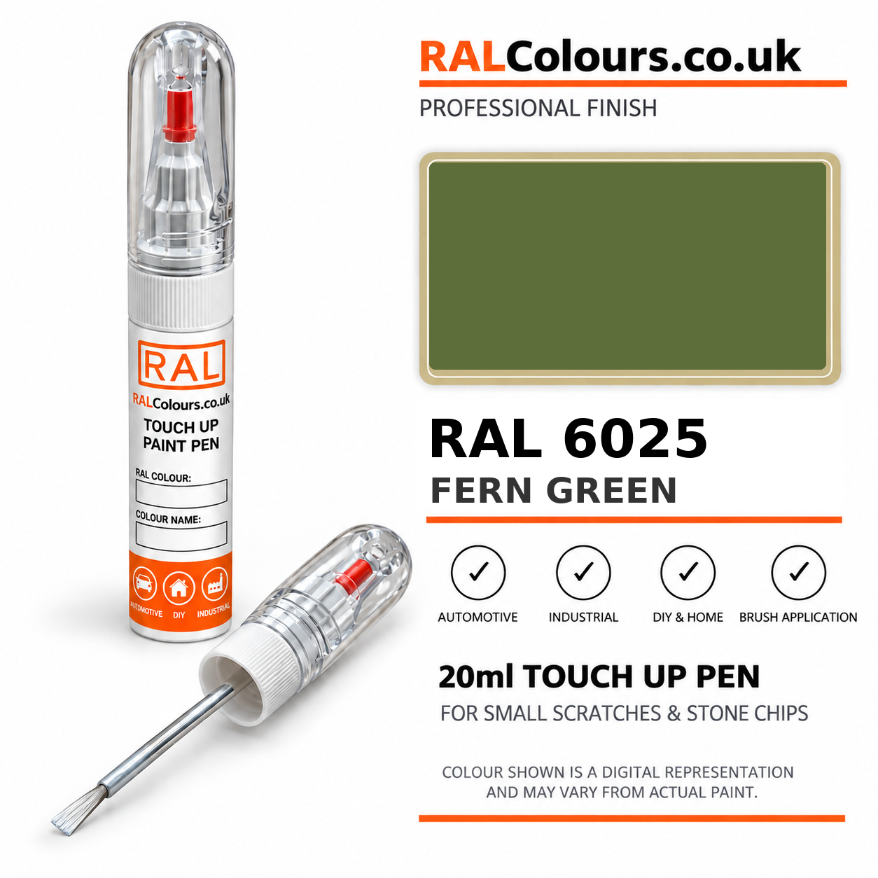 RAL 6025 Fern green Touch Up Pen