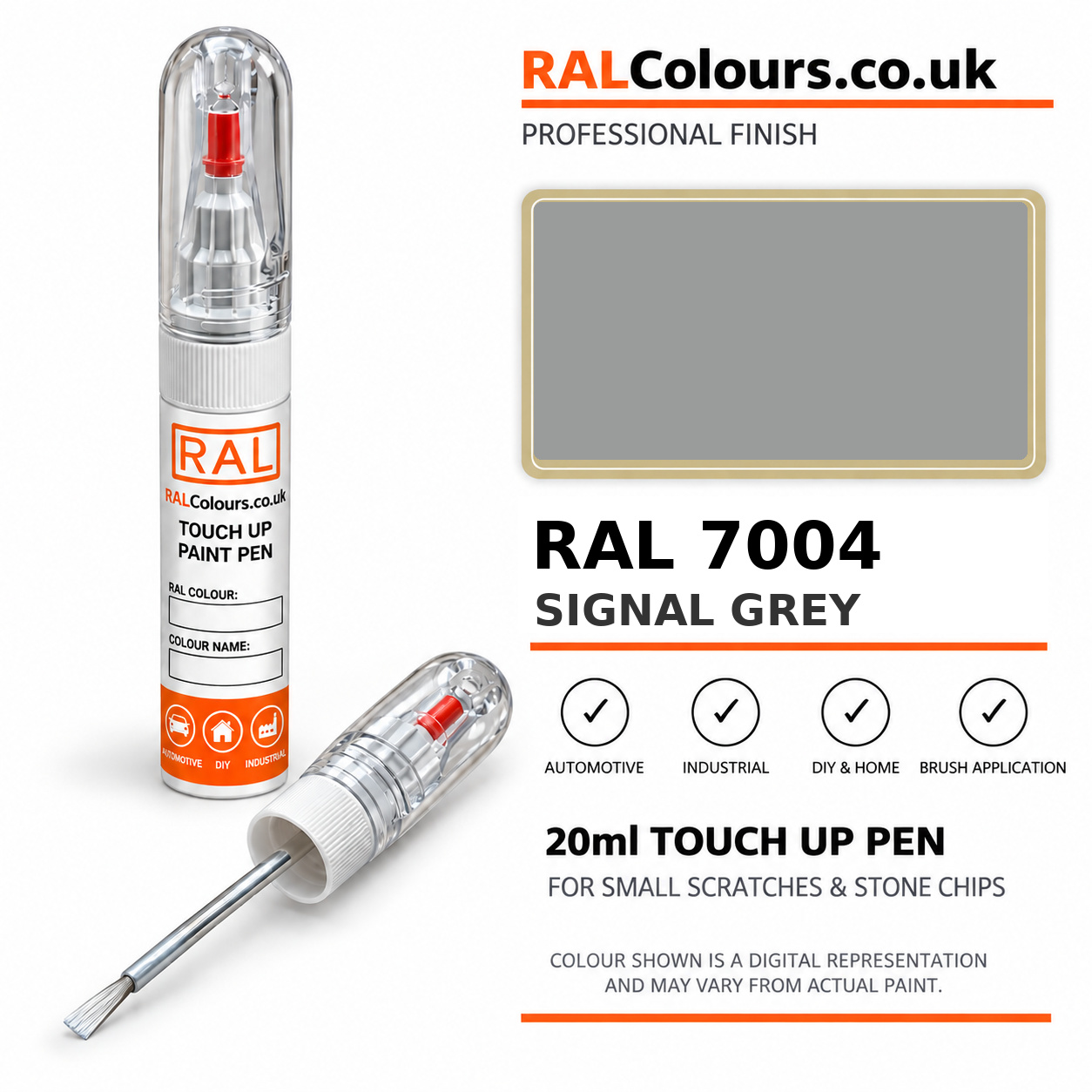 RAL 7004 Signal grey Touch Up Pen