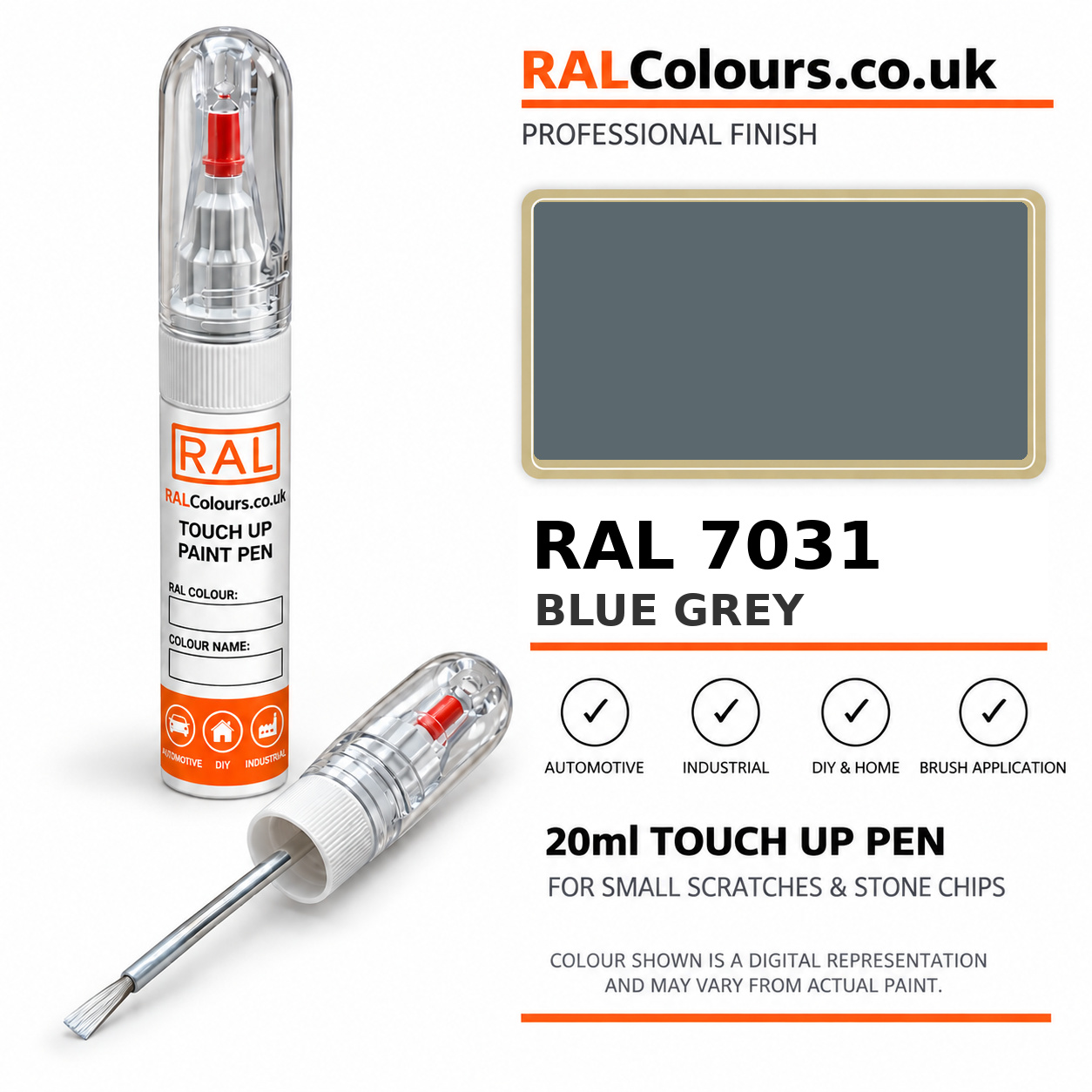 RAL 7031 Blue grey Touch Up Pen