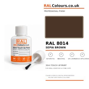 RAL 8014 Sepia brown Touch Up Paint