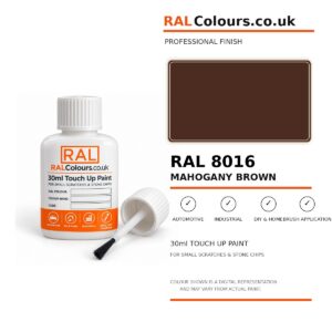 RAL 8016 Mahogany brown Touch Up Paint