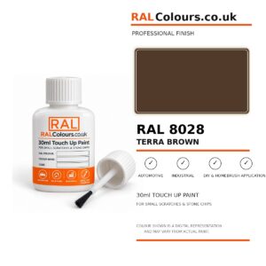 RAL 8028 Terra brown Touch Up Paint