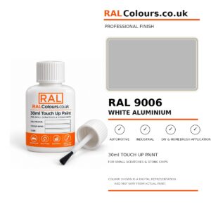 RAL 9006 White aluminium Touch Up Paint